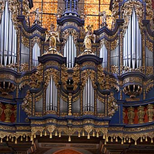 Swieta Lipka. Barokowe organy w Bazylice.